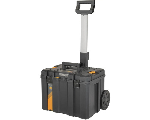 Cutie de scule cu role și mâner telescopic