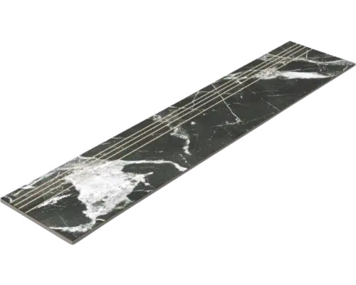 Placă decorativă cu aspect de marmură și decor liniar