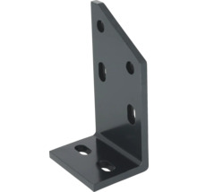 Conector unghiular metalic cu multiple găuri