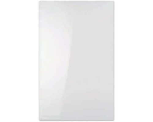 Faianță baie / bucătărie Solana albă lucioasă 25x40 cm Protecție de perete albă pentru bucătărie