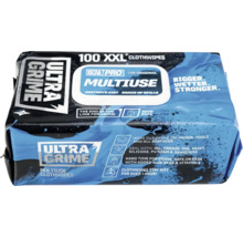 Șervețele de curățare Ultra Grime, 100 bucăți, extra mari, multifuncționale