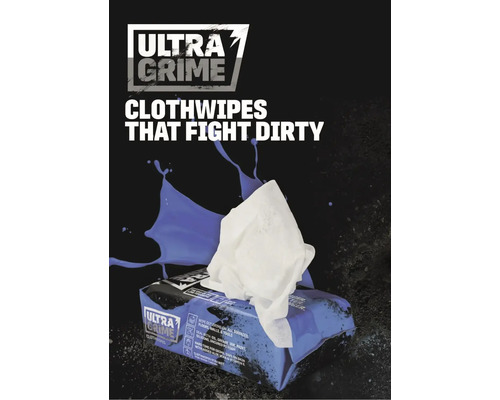Șervețele de curățare Ultra Grime pentru îndepărtarea murdăriei