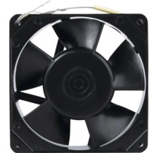Ventilator axial negru pentru electronice