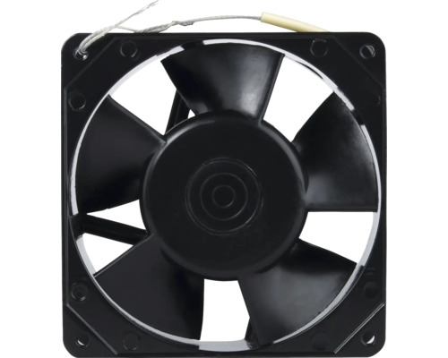 Ventilator axial negru pentru electronice