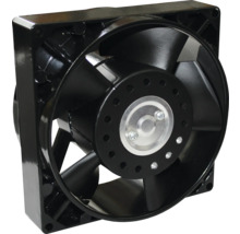 Ventilator axial negru pentru diverse aplicații
