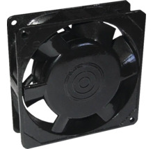 Ventilator axial negru pentru carcasa computerului