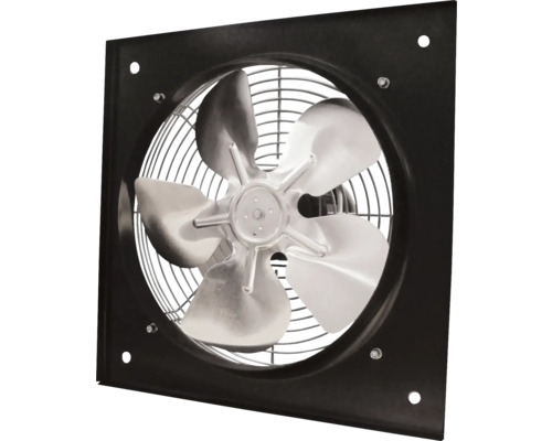 Ventilator pătrat cu grilaj de protecție