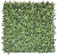 Imitație gard viu/ paravan cu frunze Tropical 100x100 cm verde