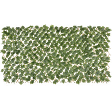 Imitație gard viu/ paravan cu frunze Bambus Boston 90x180 cm verde