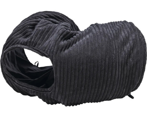 Tunel pentru pisici din corduroy