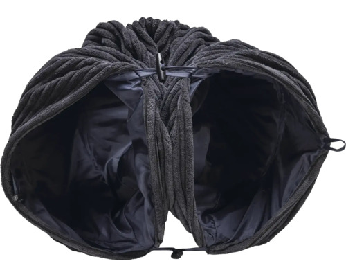 Săculeț de înfășat din material de cord cu închidere cu bară