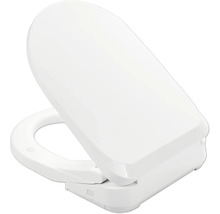 Scaun de toaletă cu mecanism de închidere lentă