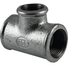 Racord tip T din metal cu filet interior pentru țevi