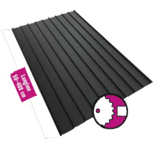 Tablă trapezoidală cu o lungime de 50 până la 400 centimetri.