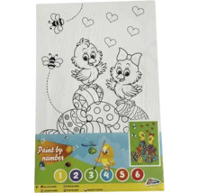 Set de pictură după numere cu motiv de Paște