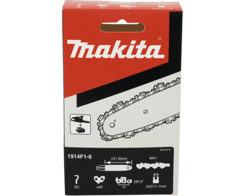 Ambalaj pentru lanțul de motoferăstrău Makita cu o lungime de 25 cm
