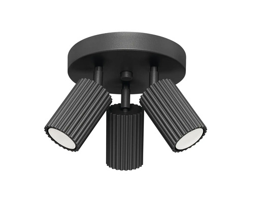 Lustră cu spoturi Karbon GU10 max. 3x10W, metal/negru Lustră cu spoturi Karbon GU10 max. 3x10W, metal/negru