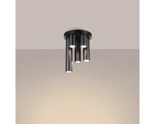 Lumină de plafon cu patru surse de iluminat