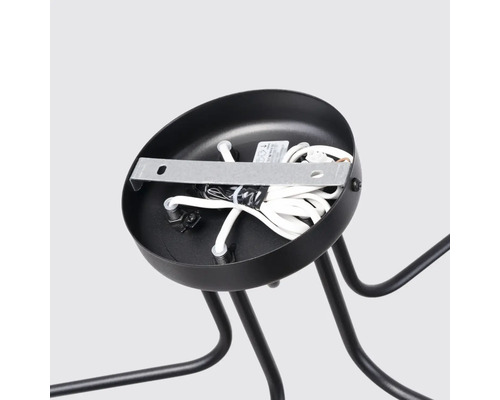 Plafonieră cu conexiune și cabluri