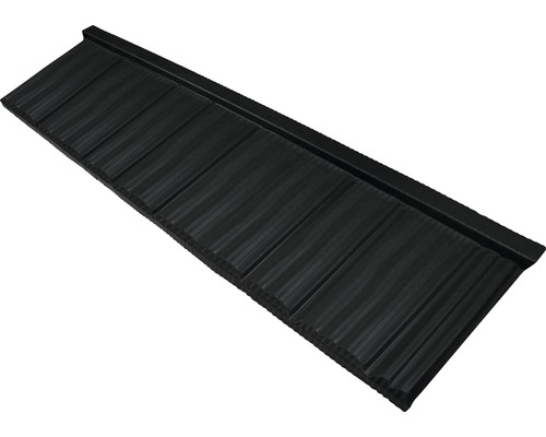 Panou acoperiș Novatik Wood mat black 1380x428x0,5 mm
