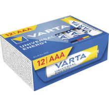 Varta Universal Energy Baterie alcaline AAA, pachet de 12