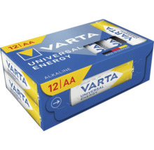 Baterie alcaline Varta Universal Energy AA, set de 12 bucăți