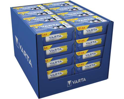 Pachet de 12 baterii Varta Universal Energy AA