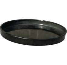 Vas ceramic rotund din plastic
