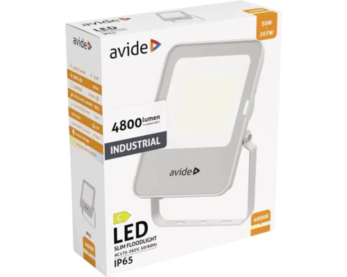 Ambalaj pentru reflector LED Avide cu 4800 lumeni și grad de protecție IP65