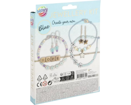 Set de bijuterii Moxy pentru crearea de brățări și cercei