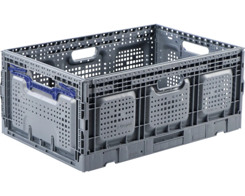 Cutie din plastic gri cu mânere