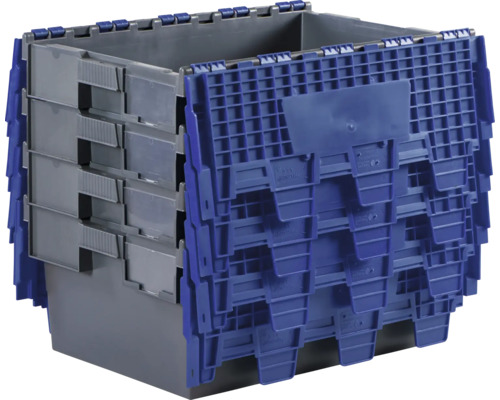 Containere stivuibile din plastic pentru depozitare și transport