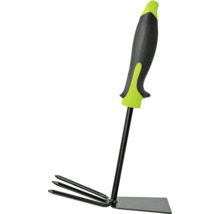 Cultivator de grădină cu trei dinți și mâner