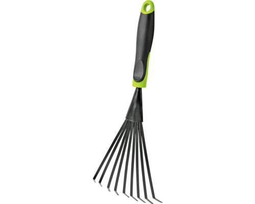 Greblă evantai cu mâner