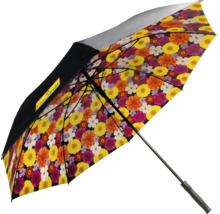 Umbrelă deschisă cu model floral