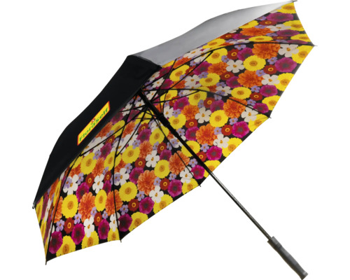Umbrelă deschisă cu model floral