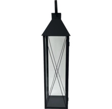 Lanterna decorativă din metal și sticlă