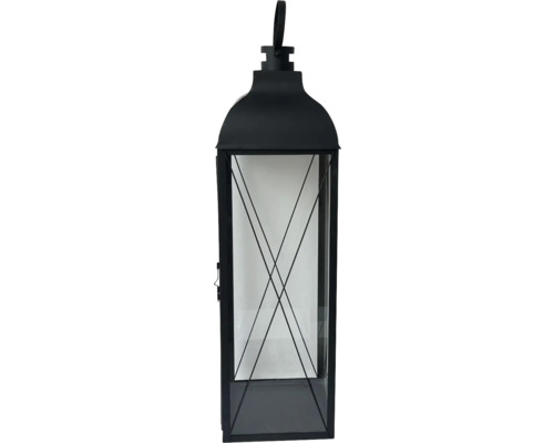 Felinar decorativ din metal și sticlă