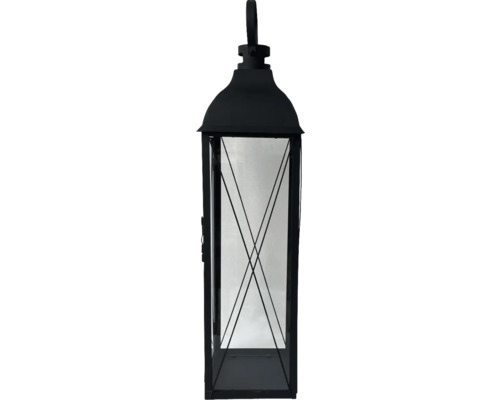 Felinar decorativ din metal cu sticlă