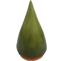 Figurină decorativă pitic de grădină cu căciulă verde