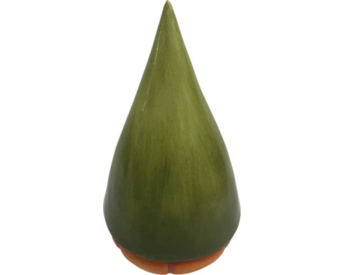 Figurină decorativă pitic de grădină cu căciulă verde