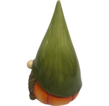 Gnom de grădină cu căciulă verde