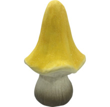 Ciupercă decorativă galbenă pentru grădină