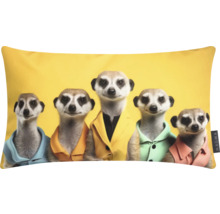 Pernă decorativă cu motiv suricate