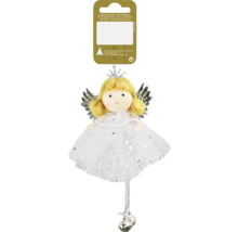 Ornament de brad de Crăciun Înger cu clopoței ca decorațiune