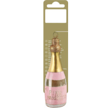 Pandantiv decorativ pentru sticlă în formă de sticlă de șampanie