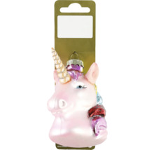 Glob de pom de Crăciun unicorn ca decorațiune de Crăciun
