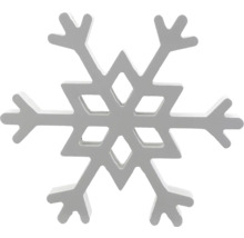 Decorațiune fulg de nea din lemn