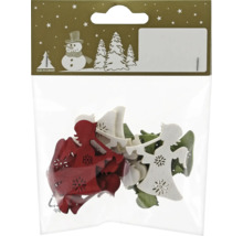 Pachet cu figurine de Crăciun din lemn de la Geroma