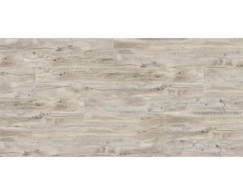 Panouri de podea din vinil deschis la culoare, cu aspect de lemn.